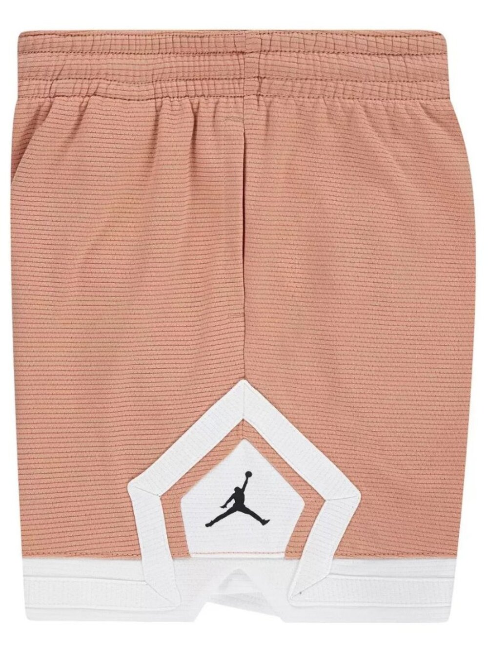 Jordan Girls' Dri-FIT Diamond Shorts Stretch Basketball Size Large Coral White
